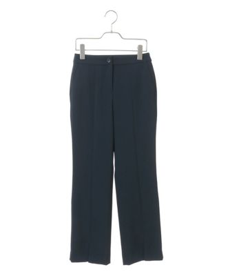 スリット入り美シルエットパンツ