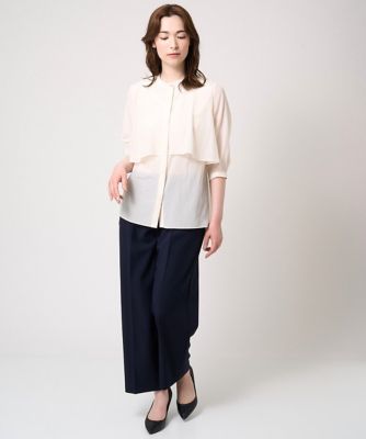 シンプルストレートパンツ