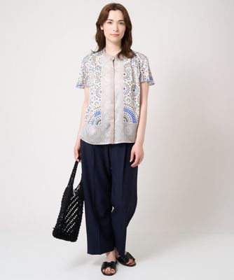 シンプルストレートパンツ
