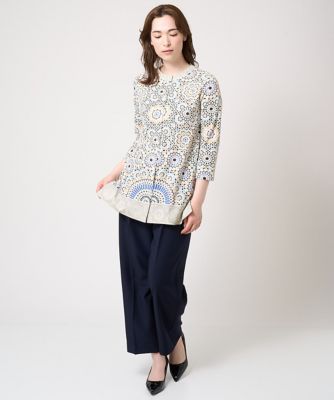 シンプルストレートパンツ
