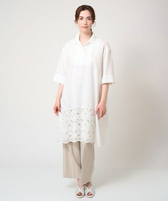 シンプルストレートパンツ