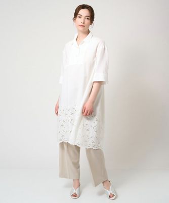 シンプルストレートパンツ