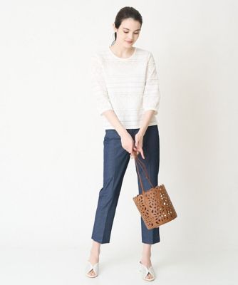 美シルエットベーシックパンツ