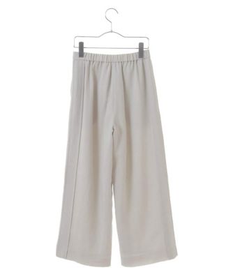 シンプルセミワイドパンツ
