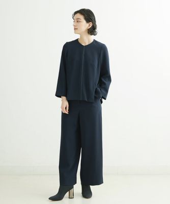 【セットアップ対応】ダブルクロスセミワイドパンツ