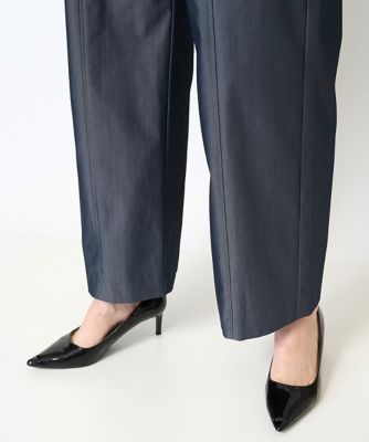 ［ドライタッチ］ストレッチシャンブレーパンツ