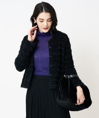 ファンシーツイードニットジャケット | CHRISTIAN AUJARD（Women