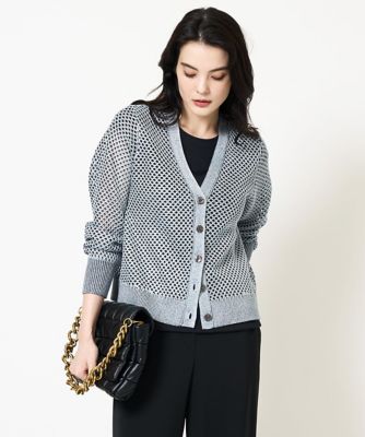 メッシュニットカーディガン | CHRISTIAN AUJARD（Women/小さいサイズ