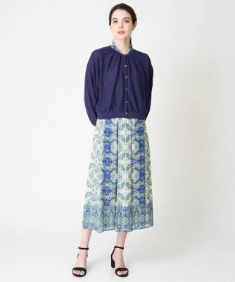 メッシュデザインカーディガン