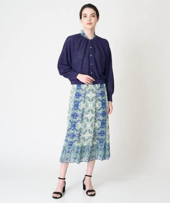 メッシュデザインカーディガン
