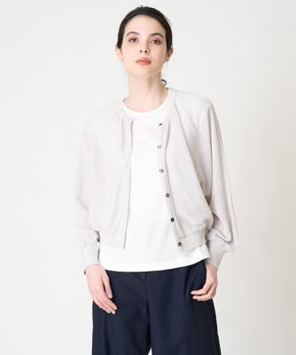 メッシュデザインカーディガン