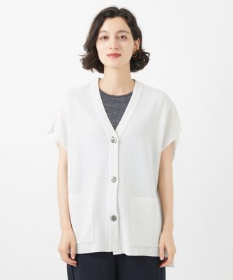 ドライタッチ】ニット羽織 | CHRISTIAN AUJARD（Women/小さいサイズ