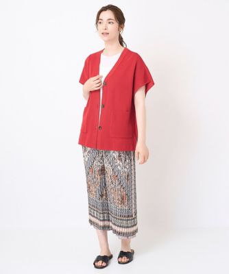 ドライタッチ】ニット羽織 | CHRISTIAN AUJARD（Women/小さいサイズ