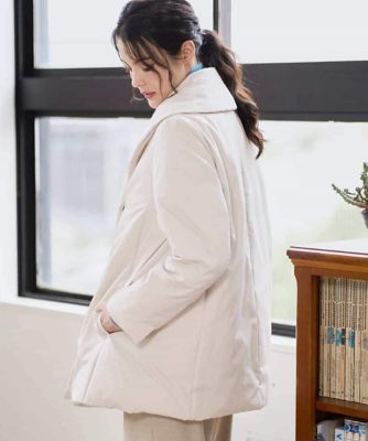 暖か・軽い］ミドル丈ダウンコート | CHRISTIAN AUJARD（Women/小さい