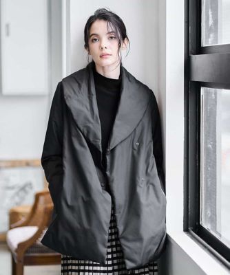 CHRISTIAN AUJARD（Women/小さいサイズ）/クリスチャンオジャールS [暖か・軽い]ミドル丈ダウンコート 94ブラック コート・ジャケット【三越伊勢丹/公式】