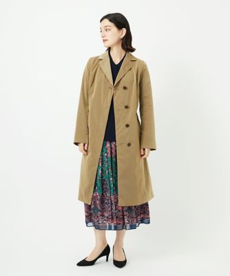 美品　クリスチャンオジャール　トレンチコート　スプリングコート　ポリエステル 美品 クリスチャンオジャール トレンチコート スプリングコート