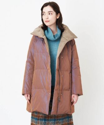 ＜CHRISTIAN AUJARD（Women/小さいサイズ）＞シャンブレータフタダウンコート