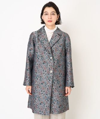 オリジナルフラワージャガードコート | CHRISTIAN AUJARD（Women