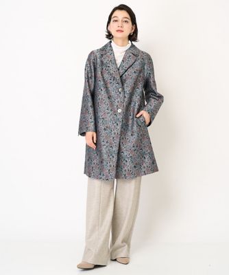 ハウピア　フラワージャガード　コート RESPEC（リスペック）の「ボタニカルフラワージャガードコート