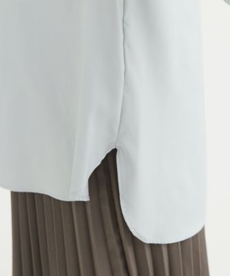 【小さいサイズ】シャーリングデザインブラウス／洗える