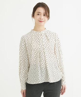 【小さいサイズ】マルチｗａｙボウタイブラウス／洗える