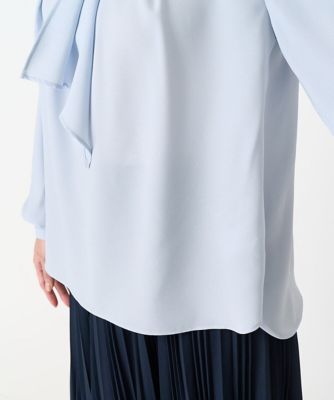 【小さいサイズ】マルチｗａｙボウタイブラウス／洗える