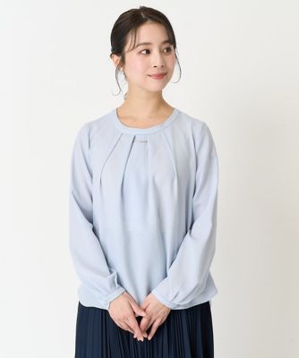 【小さいサイズ】マルチｗａｙボウタイブラウス／洗える