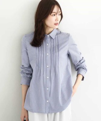 ＜MK MICHEL KLEIN（Women/小さいサイズ）＞【小さいサイズ】ストレッチジャージシャツ／洗濯機で洗える