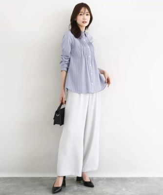 小さいサイズ】ストレッチジャージシャツ／洗濯機で洗える | MK MICHEL