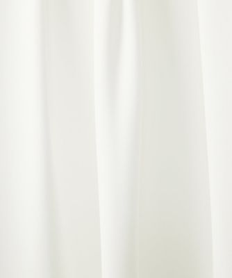 【小さいサイズ】ボウタイ風タックデザインブラウス／洗える