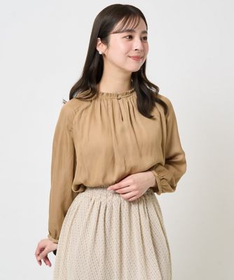 cygne 首元フリルブラウス ブラウス｜Cygne(シーニュ) 公式サイト