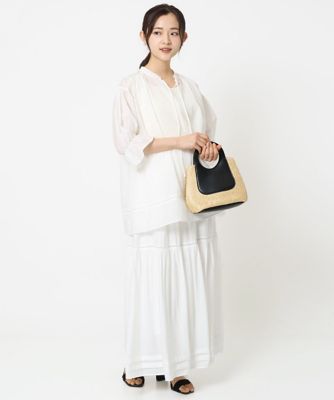 小さいサイズ】シアーチュニックブラウス／洗える | MK MICHEL KLEIN