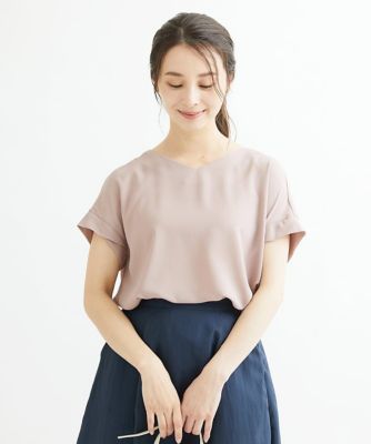 MK ミッシェルクラン（MK MICHEL  ）/【小さいサイズ】シフォンTブラウス/洗える 小さいサイズ】シフォンTブラウス／洗える | MK MICHEL KLEIN（Women