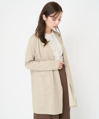 【定価17,600円】コットンリネン 着流し カーディガン S PIGMENT-DYE C/L 'KINAGASI' CD：コットンリネン 着流し