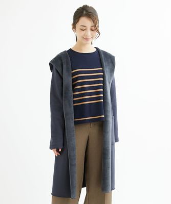 ＜MK MICHEL KLEIN（Women/小さいサイズ）＞【小さいサイズ】裏起毛リバーカーディガン／洗える