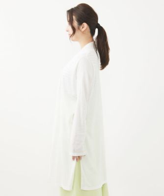 【小さいサイズ】着流しカーディガン／接触冷感／洗える