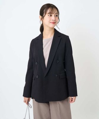 小さいサイズ】ダブルブレストジャケット／洗える | MK MICHEL KLEIN