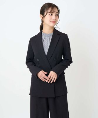 小さいサイズ】ダブルブレストジャケット／洗える | MK MICHEL KLEIN