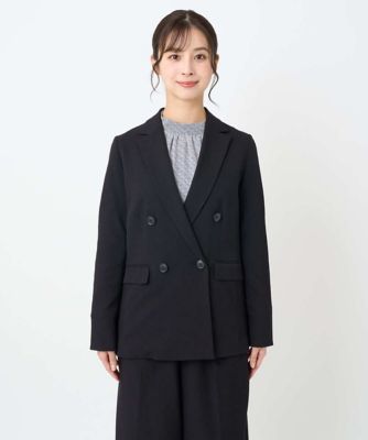 小さいサイズ】ダブルブレストジャケット／洗える | MK MICHEL KLEIN