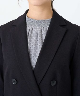 小さいサイズ】ダブルブレストジャケット／洗える | MK MICHEL KLEIN