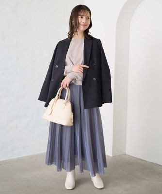 小さいサイズ】ダブルブレストジャケット／洗える | MK MICHEL KLEIN