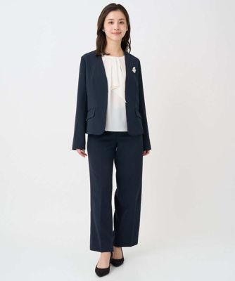 小さいサイズ】ダブルクロス カラーレスジャケット／セットアップ対応