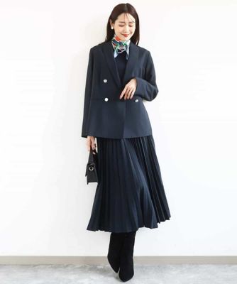 小さいサイズ】ダブルブレストジャケット／洗える | MK MICHEL KLEIN