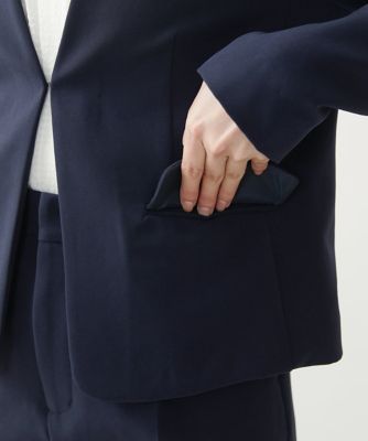 【小さいサイズ】カラーレスジャケット／制菌加工／洗える