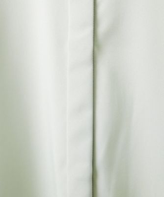 【小さいサイズ】配色デザインＡラインシルエットワンピース／洗える