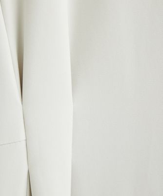 【小さいサイズ】ダブルクロスウエストタックワンピース／洗える