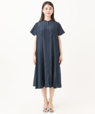 【小さいサイズ】フロントタックデザインワンピース／２ｗａｙ／洗える
