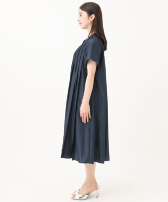 【小さいサイズ】フロントタックデザインワンピース／２ｗａｙ／洗える
