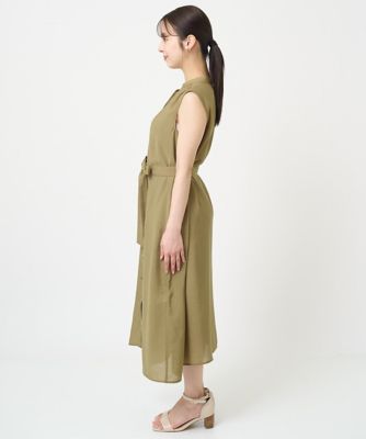 【小さいサイズ】スキッパーカラー２ｗａｙワンピース／洗える