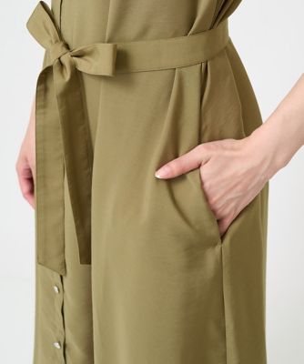 【小さいサイズ】スキッパーカラー２ｗａｙワンピース／洗える